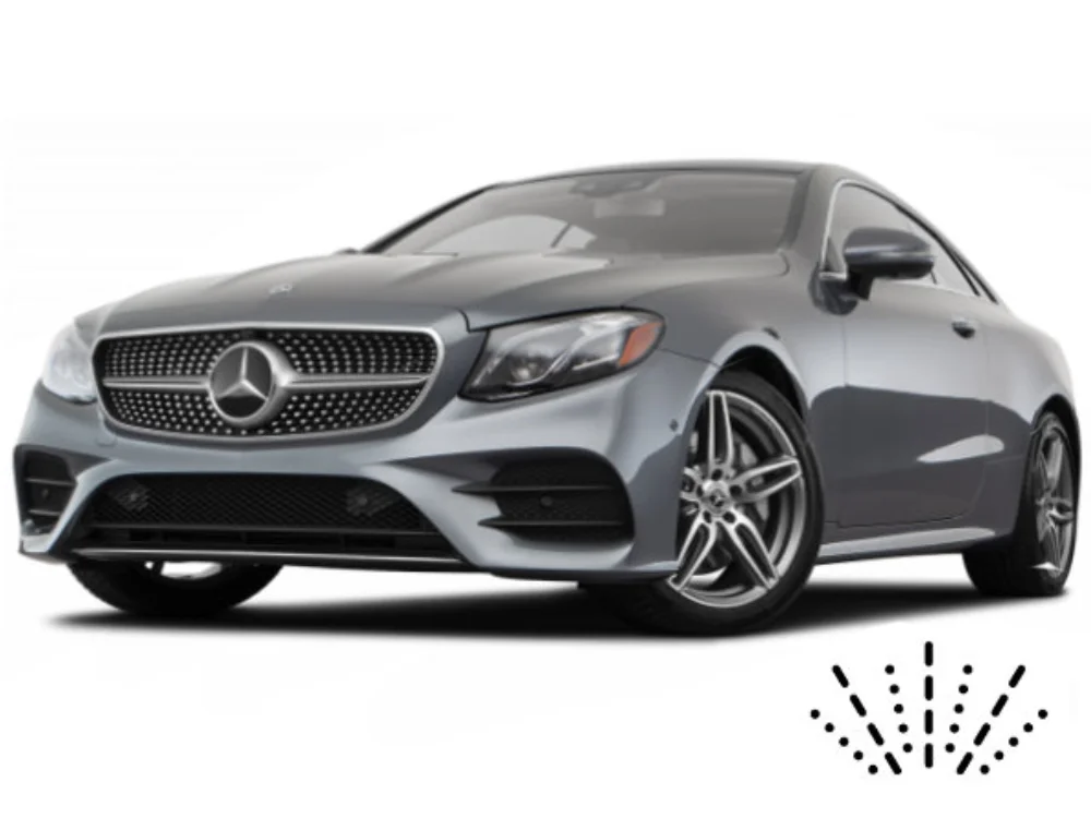 Mercedes E-Class C238 coupe with built-in washer