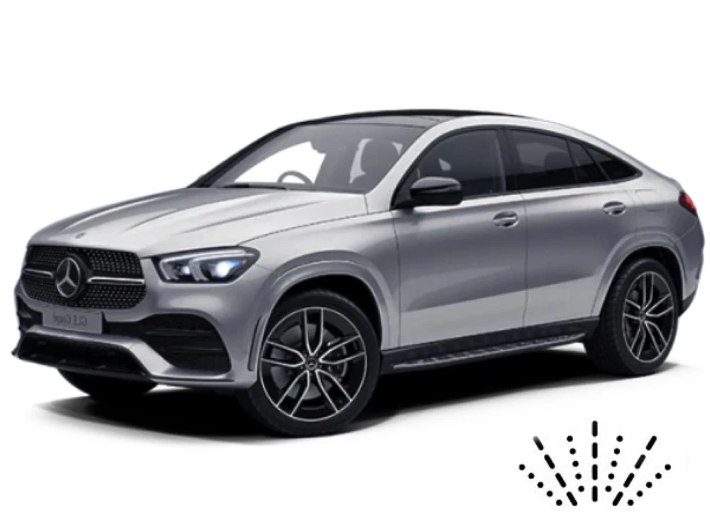 Mercedes GLE C167 SUV coupe with built-in washer