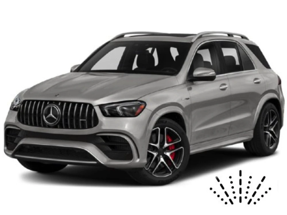 Mercedes GLE W167 SUV with built-in washer