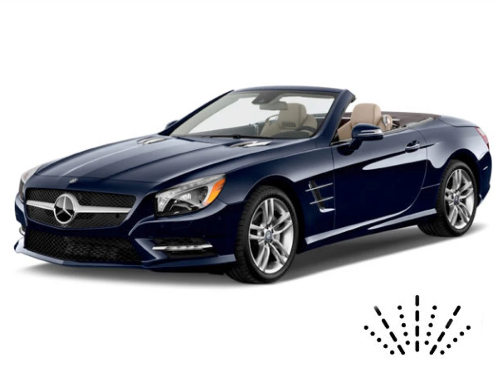 Mercedes SL R231 roadster | with built-in washer
