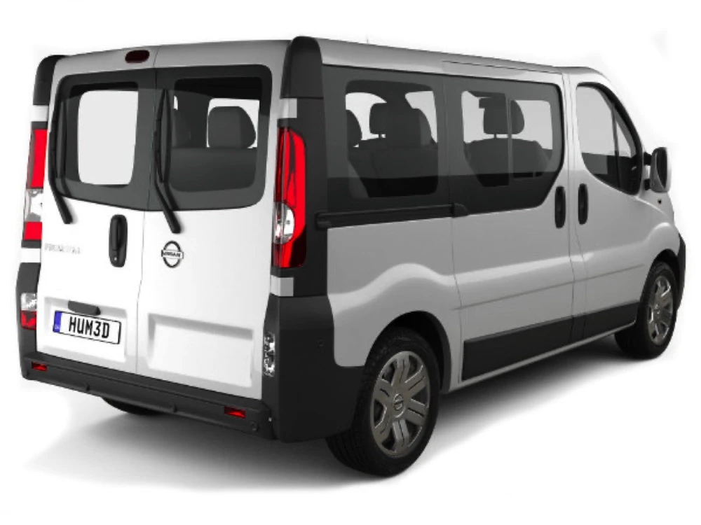 Nissan Primastar 1 X83 hinged rear doors