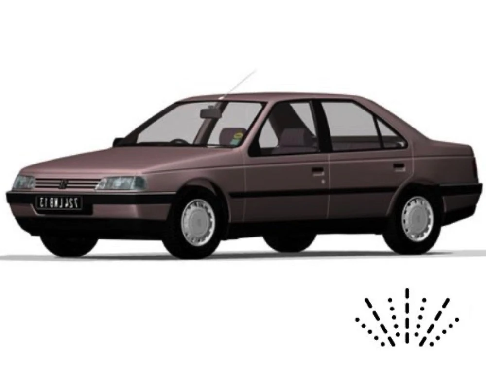 Peugeot 405 4 | 15 sedan with built-in washer