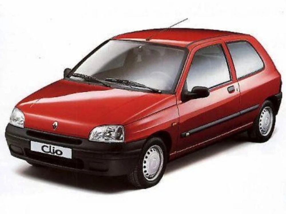 Renault Clio 1 facelift, plastic rear wiper