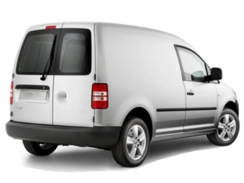 Volkswagen Caddy 3 2K 02.2004-10.2006 hinged rear doors, side pin wiper arm, metal rear wiper