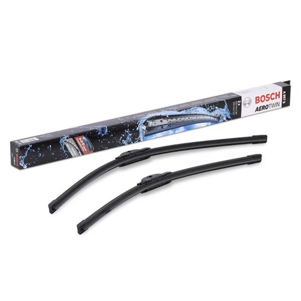 Комплект бескаркасных дворников BOSCH AeroTwin A957S 650 мм и 550 мм