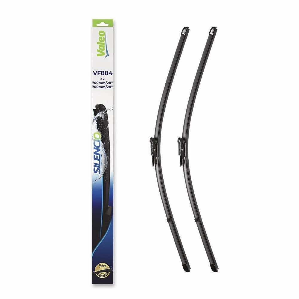 Безкаркасні щітки склоочисника VALEO Silencio Flat