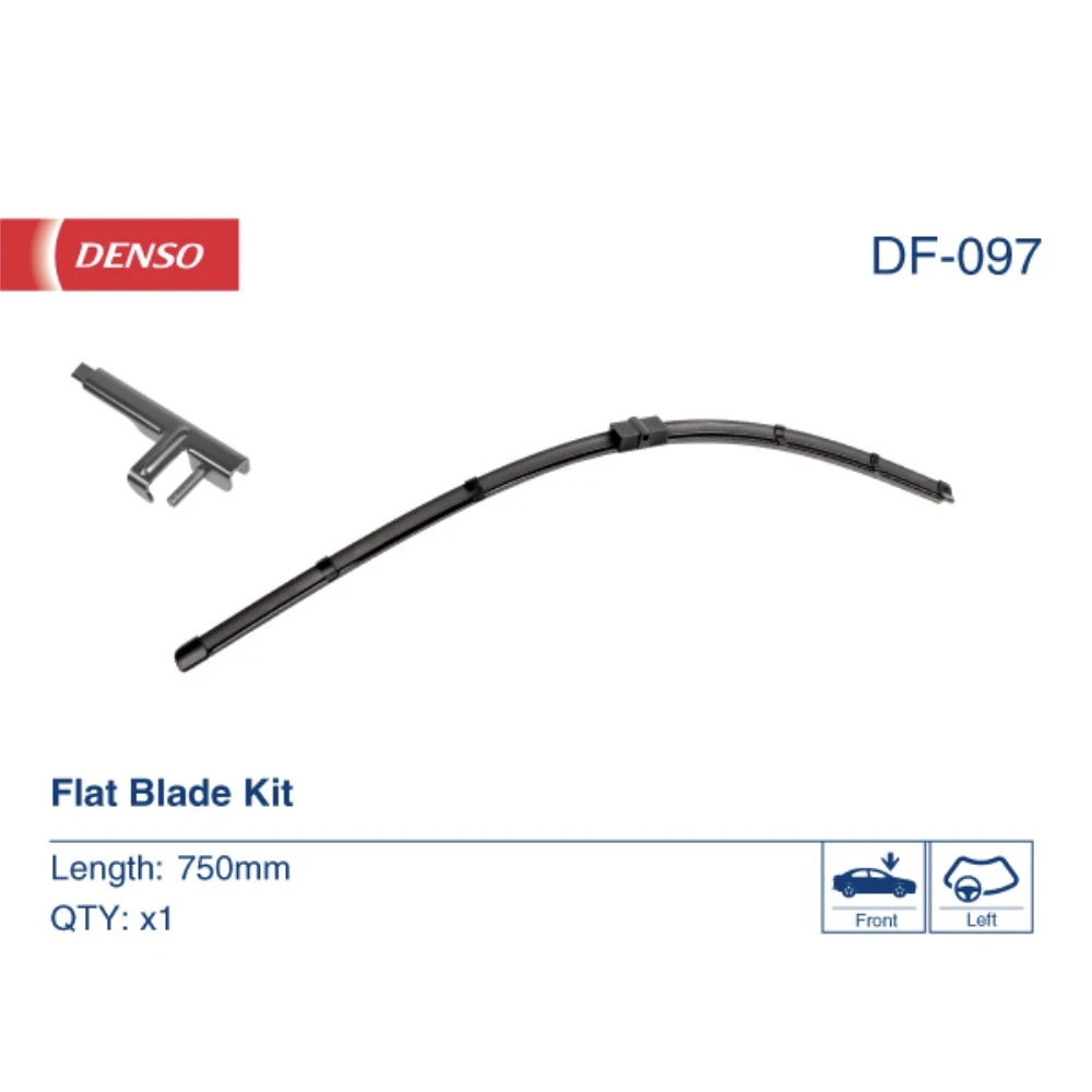 Бескаркасный дворник DENSO Flat DF-097 750 мм