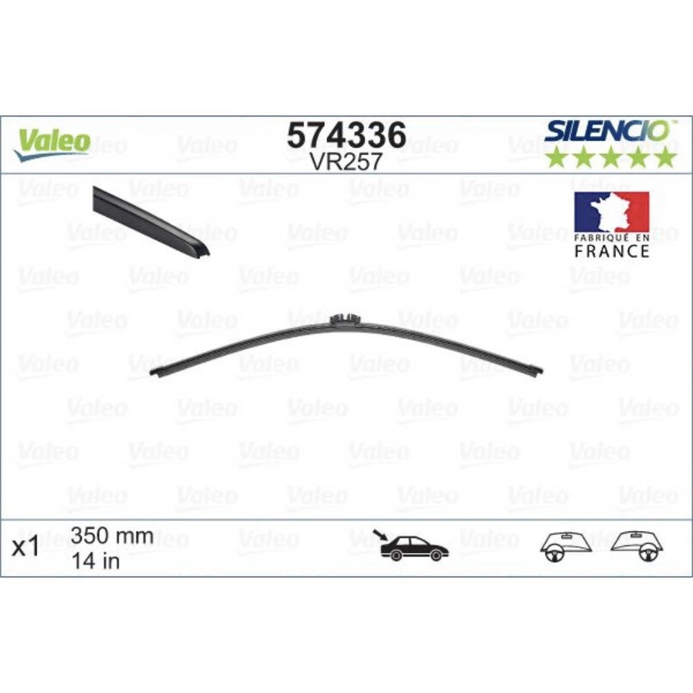 Задня щітка VALEO Silencio Rear