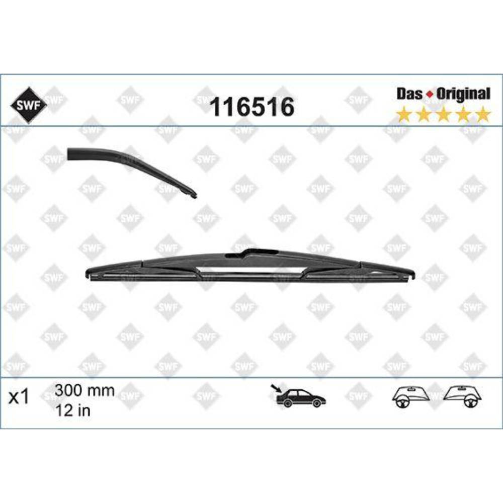Задняя щетка SWF Rear на Ford Mondeo 4 Station Wagon