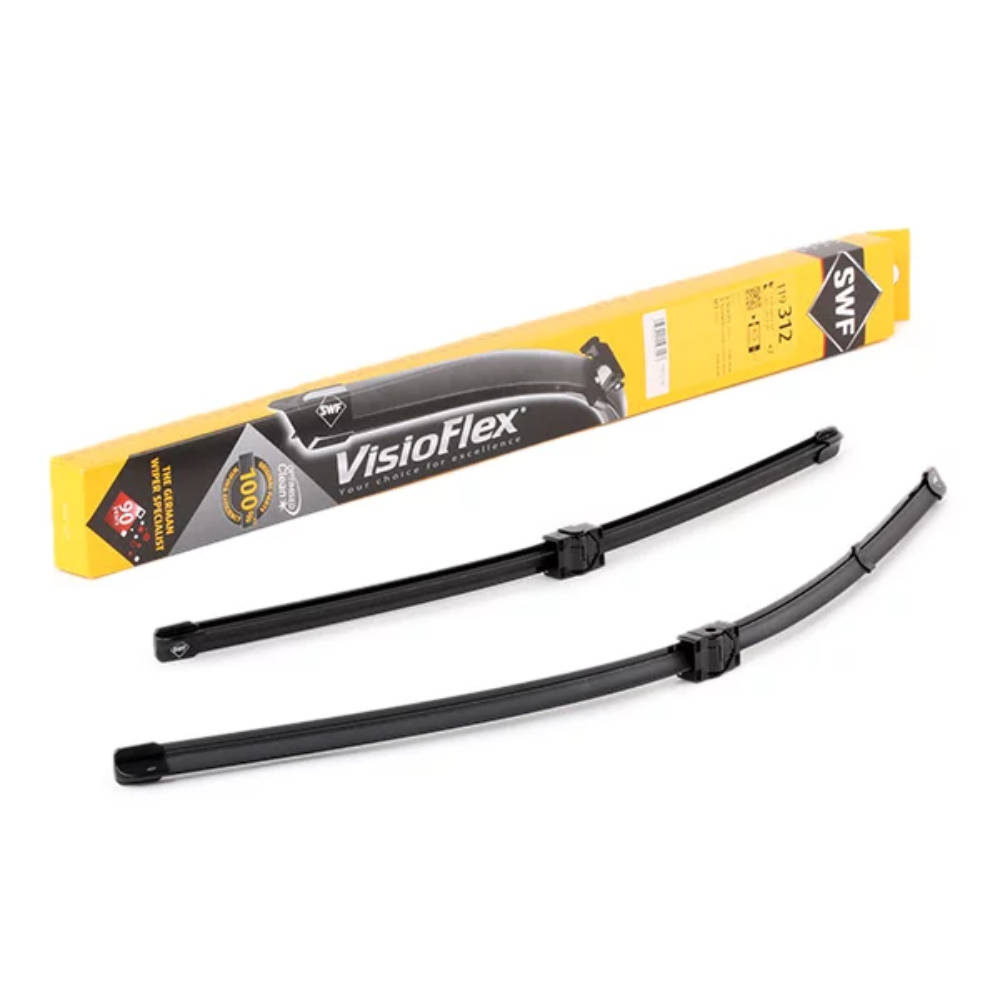 Бескаркасные дворники SWF VisioFlex Original на BMW 3 series E91 touring 09.2005-08.2009 side pin wiper arm