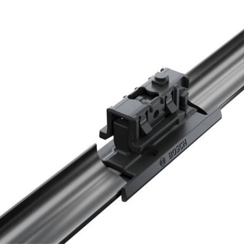 Бескаркасные дворники BOSCH AeroTwin на Mercedes CLA class 1 X117 shooting brake facelift 08.2015-03.2019 original wiper arm