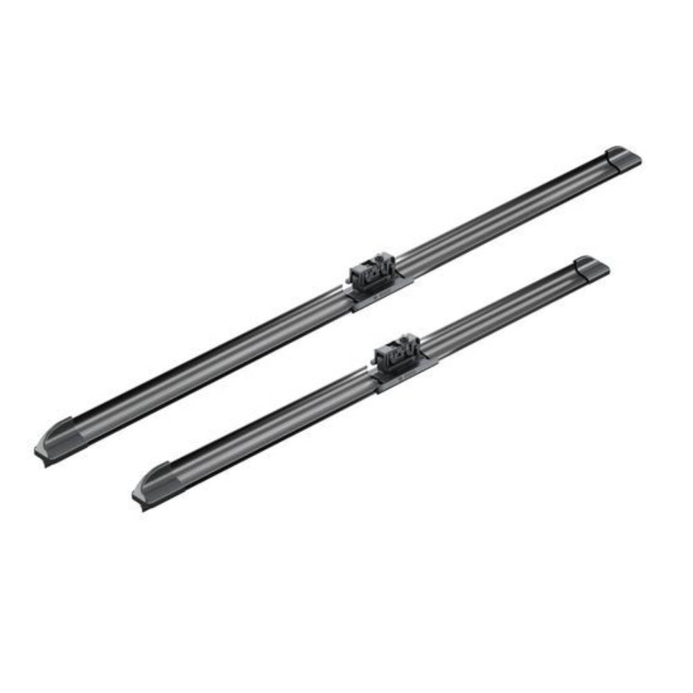 Бескаркасные дворники BOSCH AeroTwin на Mercedes CLA class 1 X117 shooting brake facelift 08.2015-03.2019 original wiper arm