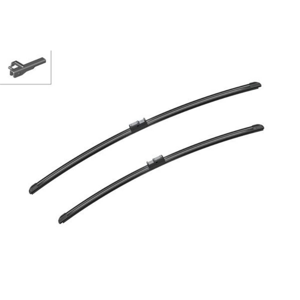 Бескаркасные дворники BOSCH AeroTwin на Renault Modus FP, JP 06.2004-05.2005 rear wiper 260 mm