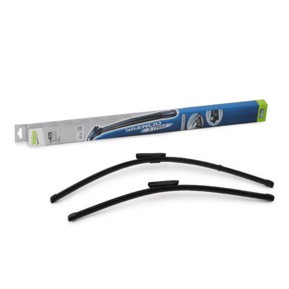 Бескаркасные дворники VALEO Silencio Flat на Renault Scenic 2 JM 12.2004-04.2009 bayonet wiper arm