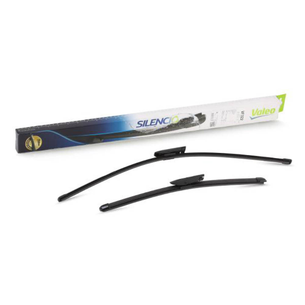 Бескаркасные дворники VALEO Silencio Flat на DS DS3 1 A55, A56