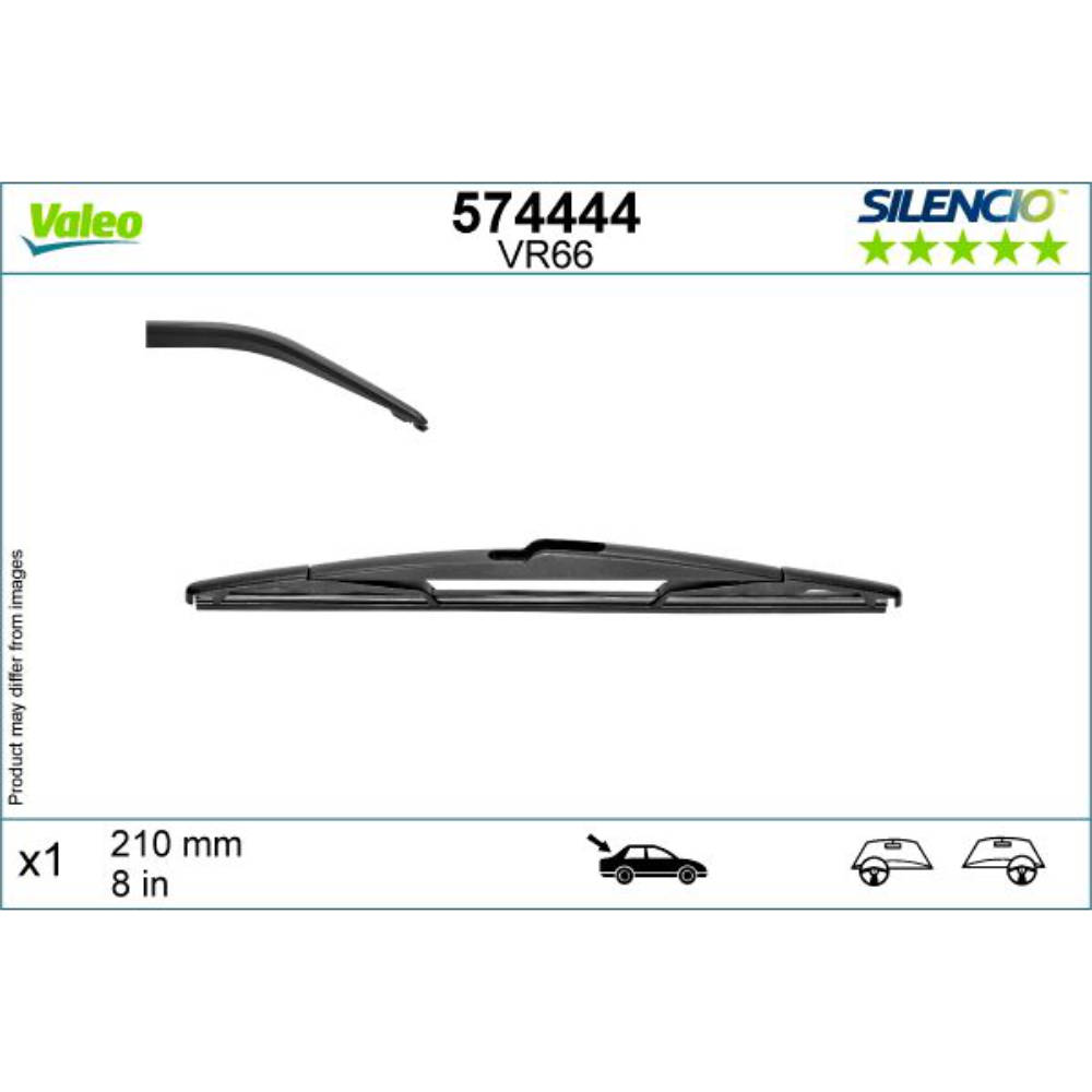 Задня щітка VALEO Silencio Rear на Citroen C3 Aircross A88