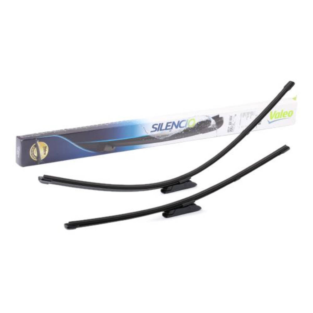 Безкаркасні двірники VALEO Silencio Flat на Renault Captur 1 J5 facelift 03.2016-10.2019 original wiper arm