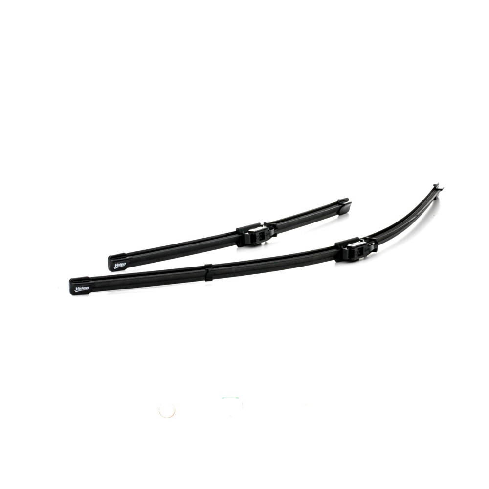 Безкаркасні двірники VALEO Silencio Flat на Renault Captur 1 J5 facelift 03.2016-10.2019 original wiper arm