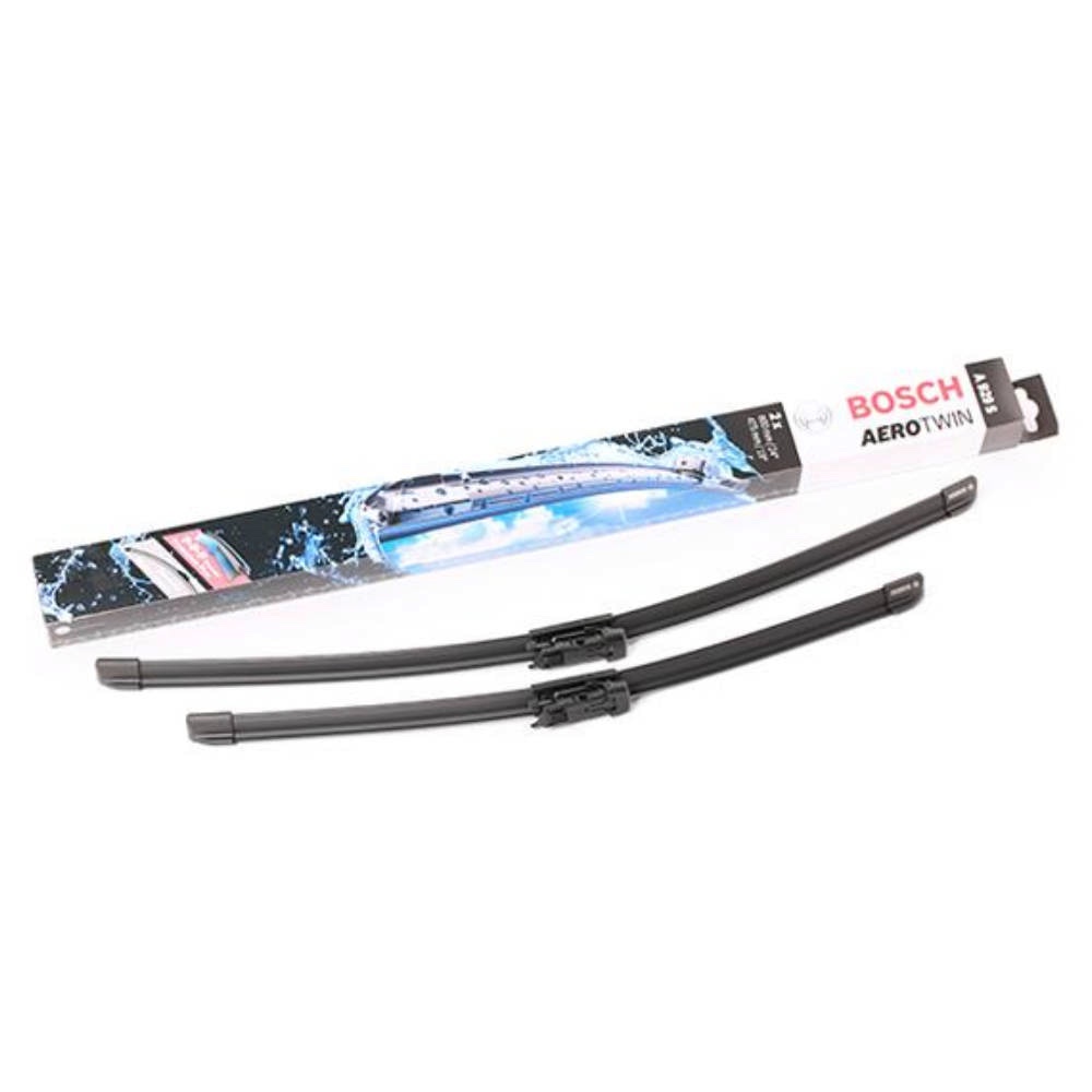 Бескаркасные дворники BOSCH AeroTwin на Mercedes CLA class 1 X117 shooting brake 01.2013-07.2015 pinch tab wiper arm