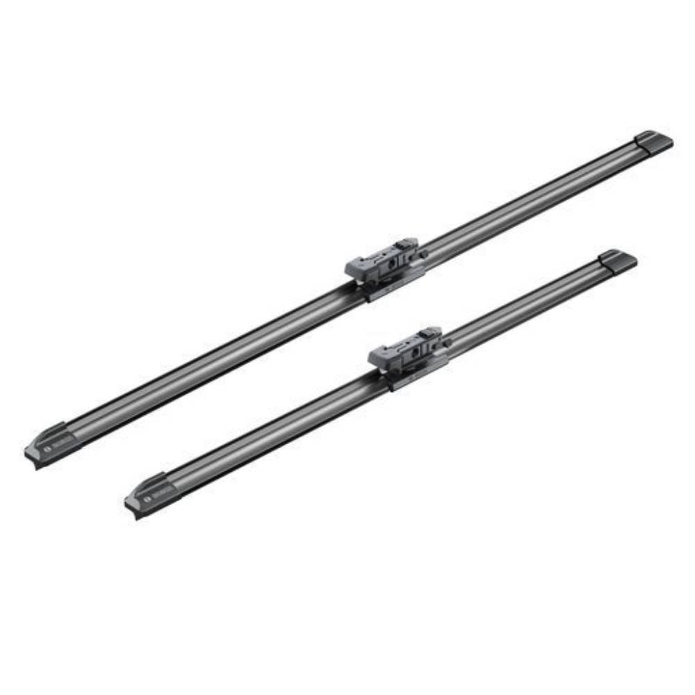 Бескаркасные дворники BOSCH AeroTwin на Mercedes CLA class 1 X117 shooting brake 01.2013-07.2015 pinch tab wiper arm