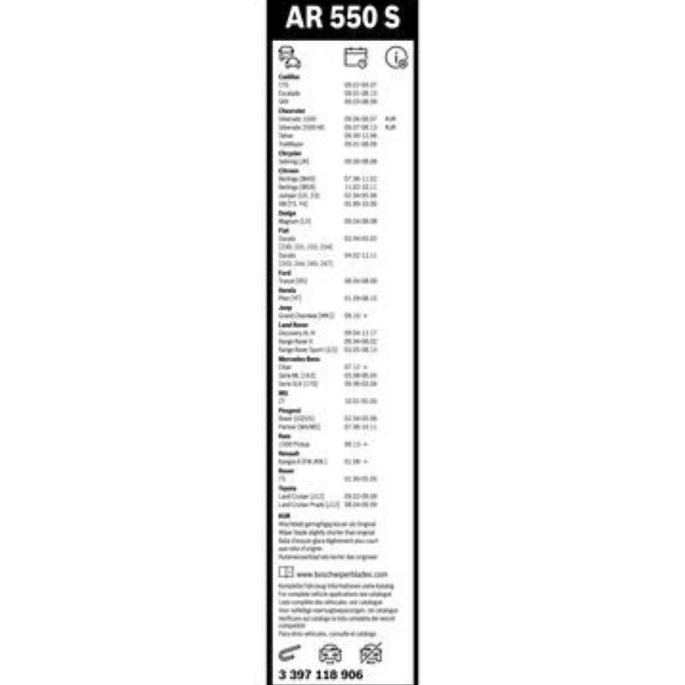 Бескаркасные дворники BOSCH AeroTwin на Porsche 911 997 6