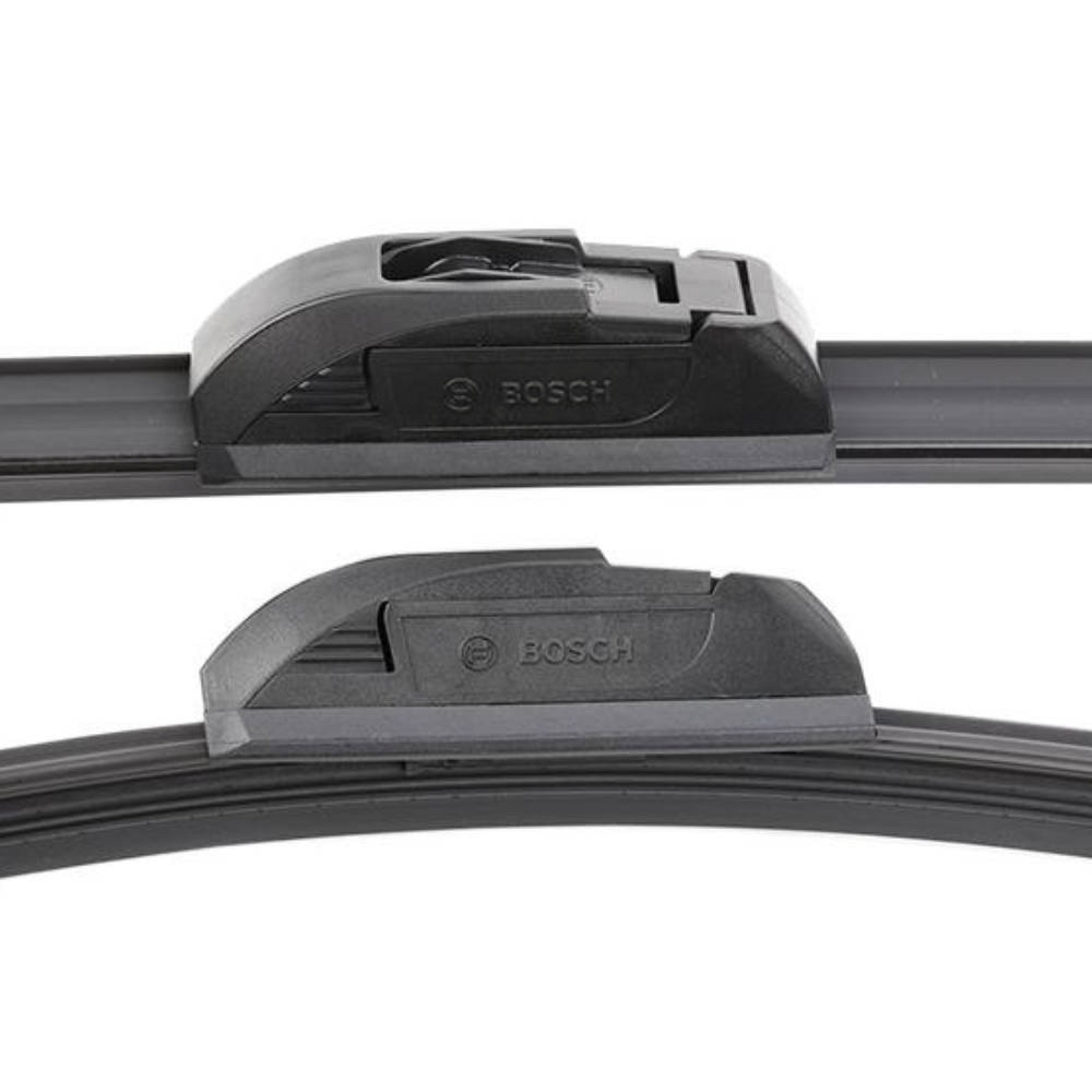Бескаркасные дворники BOSCH AeroTwin на Range Rover Sport 2 LW 09.2013-07.2015 metal rear wiper, hook front wiper arm