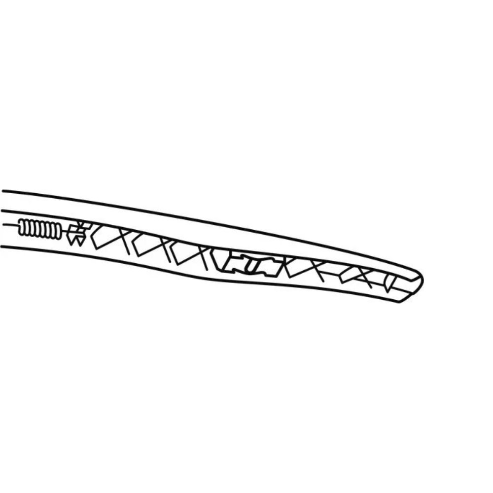 Задняя щетка TRICO Exact Fit Rear на Volkswagen Transporter T5 7E,7F side pin wiper arm, 1 rear door