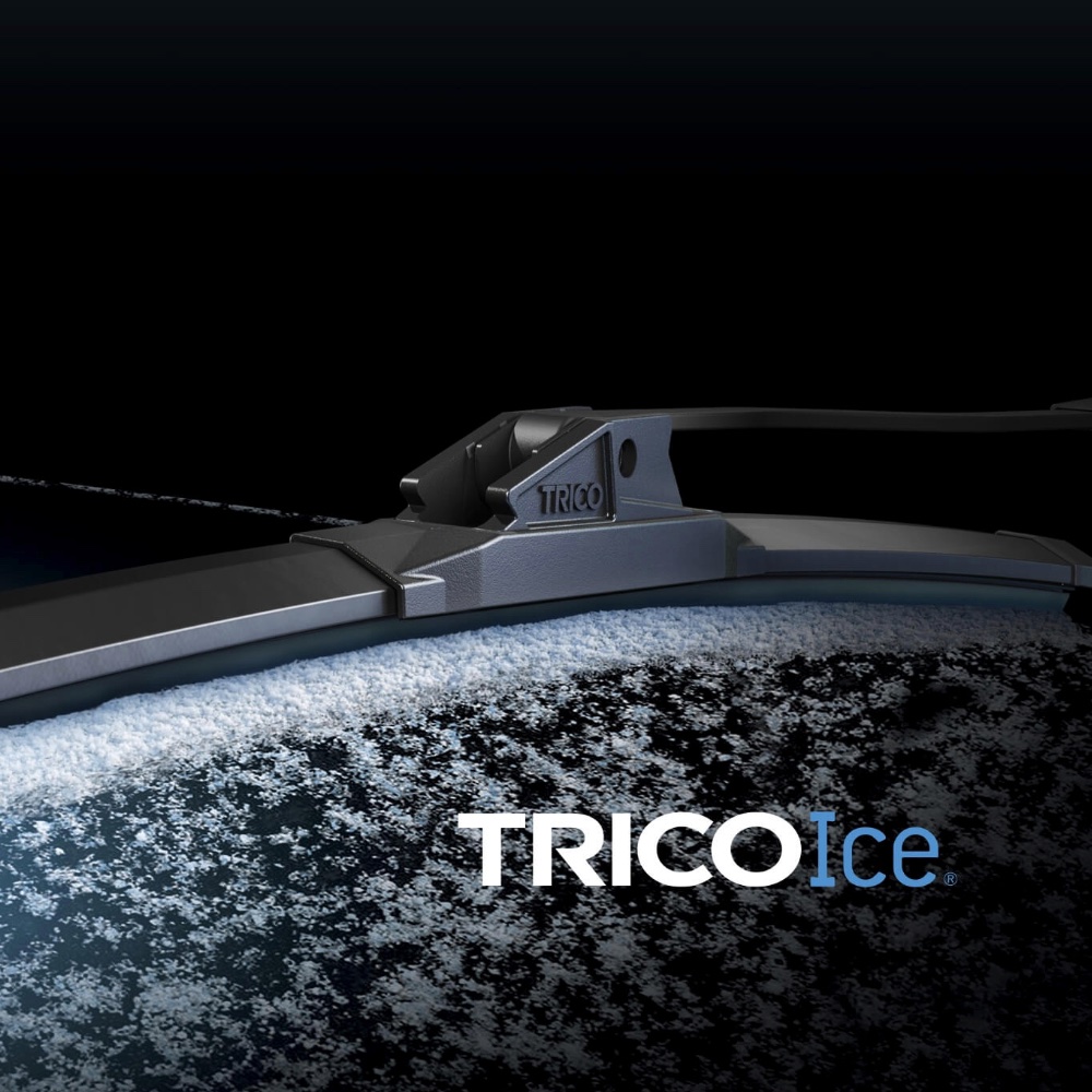 Безкаркасні двірники TRICO Ice на Volkswagen California T5 7E, 7F facelift, slim push button wiper arm, 2 rear doors