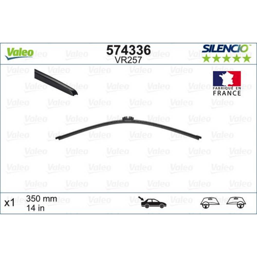 Задняя щетка VALEO Silencio Rear на BMW X5 G05, G18