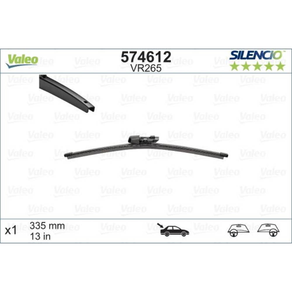 Задня щітка VALEO Silencio Rear на SEAT Alhambra 3 710