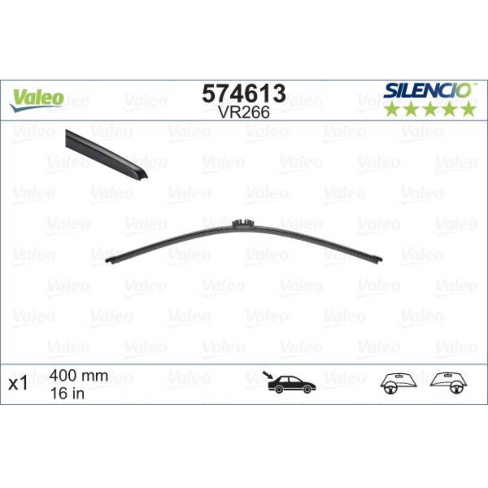 Задняя щетка VALEO Silencio Rear на Audi Q3 8U
