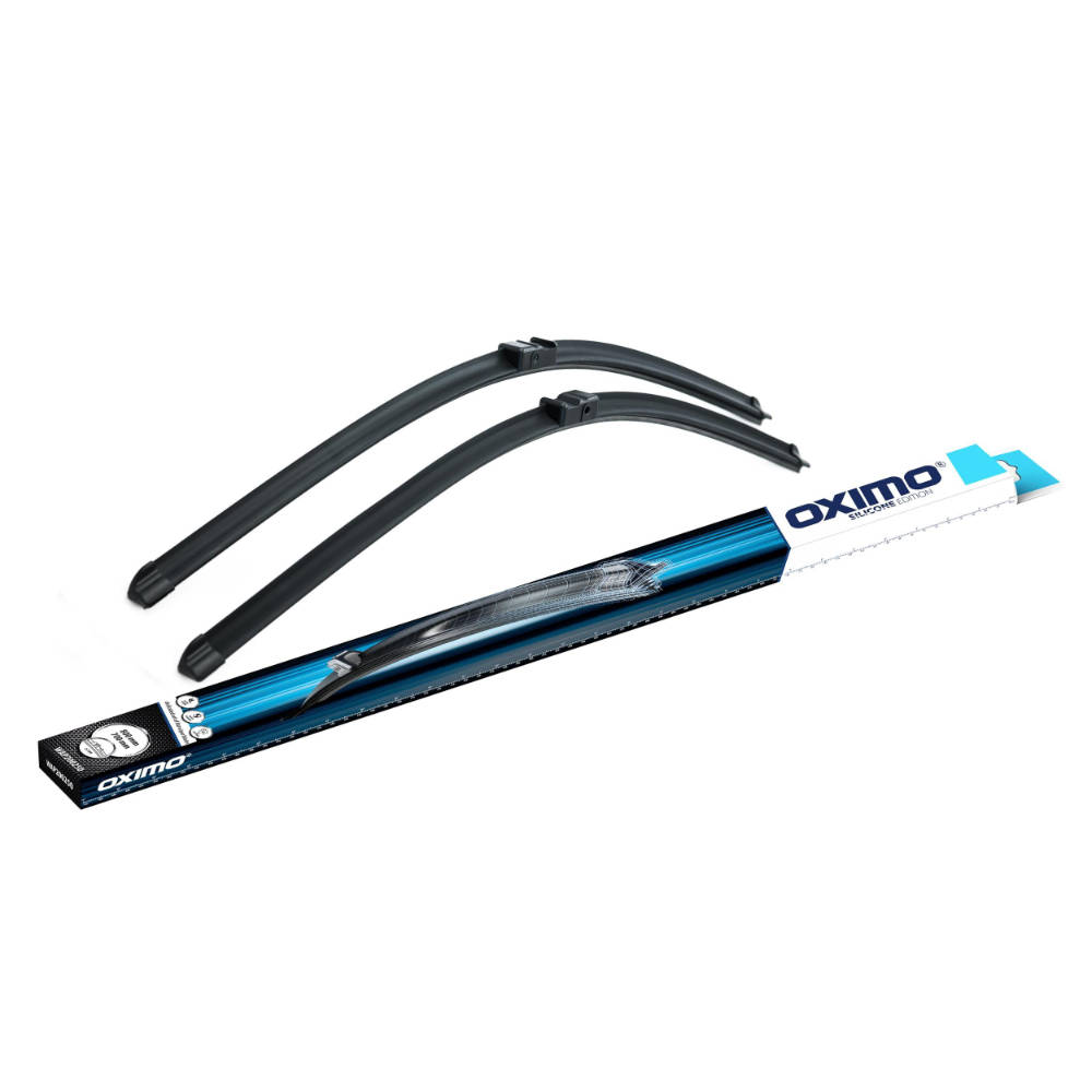 Безкаркасні двірники OXIMO Silicone Edition OEM на Citroen C4 Picasso B58 10.2006-03.2008 side pin wiper arm