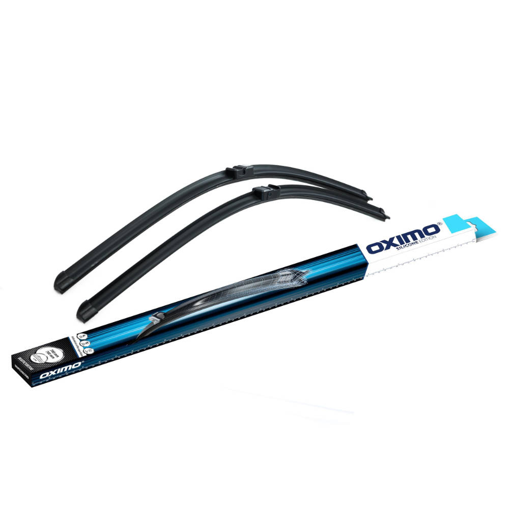 Безкаркасні двірники OXIMO Silicone Edition OEM на Peugeot 407 SW Station Wagon D2