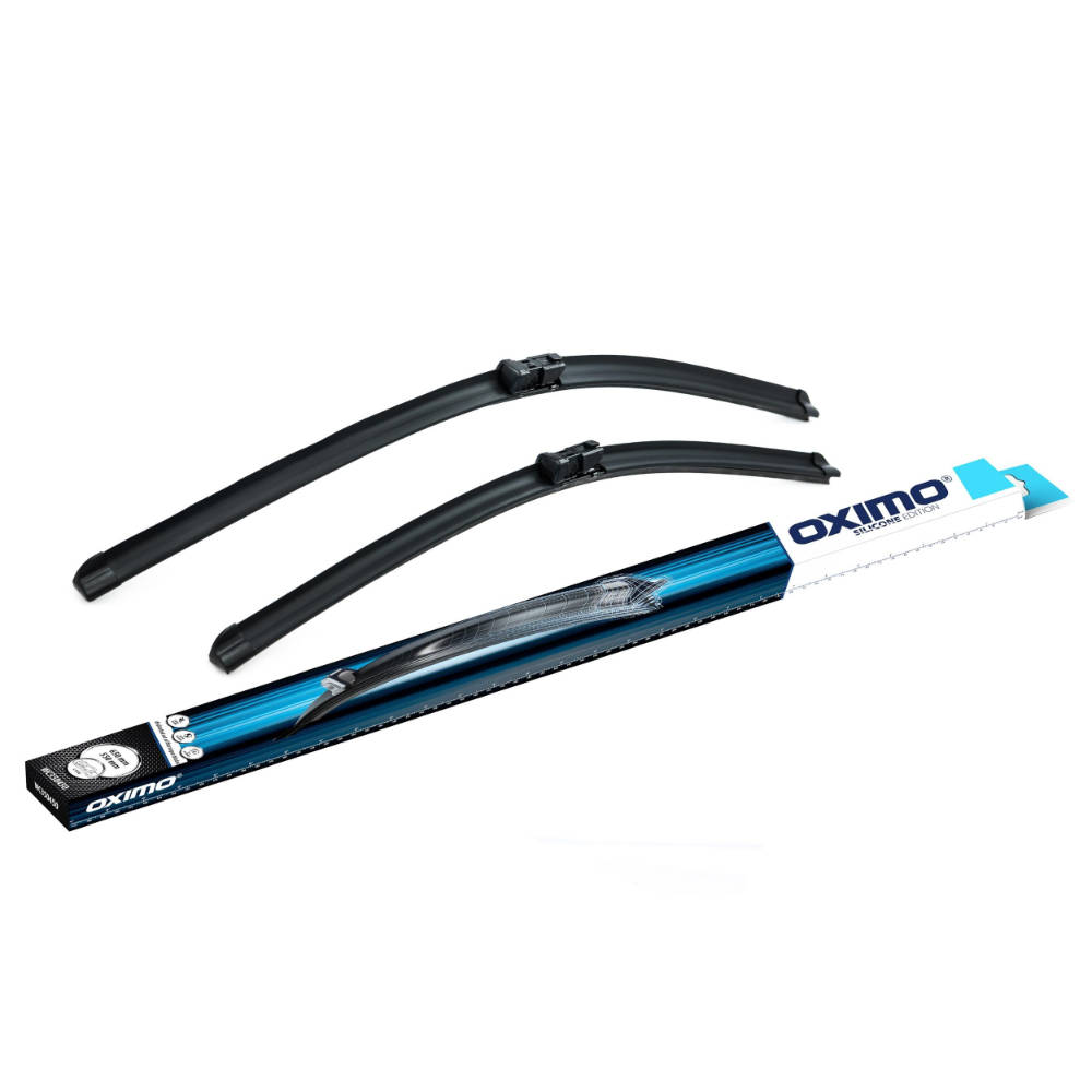Бескаркасные дворники OXIMO Silicone Edition OEM на Mercedes ML class 3 W166 facelift 09.2011-04.2015 push button wiper arm