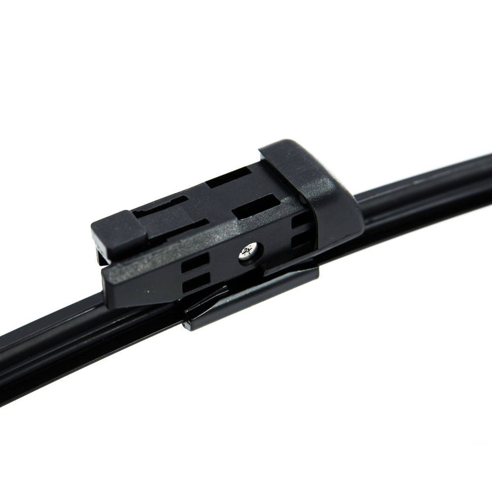 Безкаркасні двірники OXIMO Silicone Edition OEM на Volkswagen Multivan T5 7E, 7F facelift, slim push button wiper arm, 1 rear door