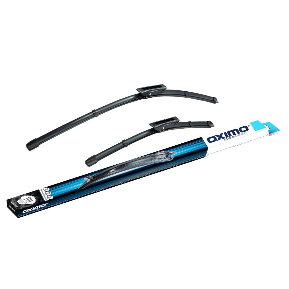 Бескаркасные дворники OXIMO Silicone Edition OEM на Renault Scenic 2 JM 12.2004-04.2009 bayonet wiper arm