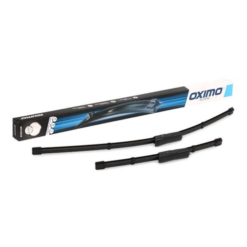 Безкаркасні двірники OXIMO Silicone Edition OEM на Renault Captur 1 J5 01.2013-02.2016 bayonet wiper arm