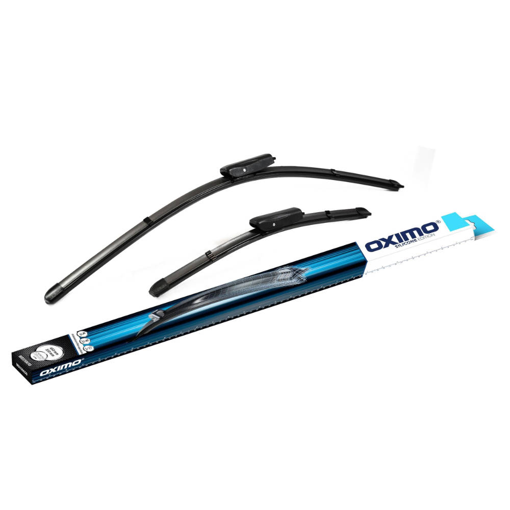 Безкаркасні двірники OXIMO Silicone Edition OEM на Renault Captur 1 J5 01.2013-02.2016 bayonet wiper arm