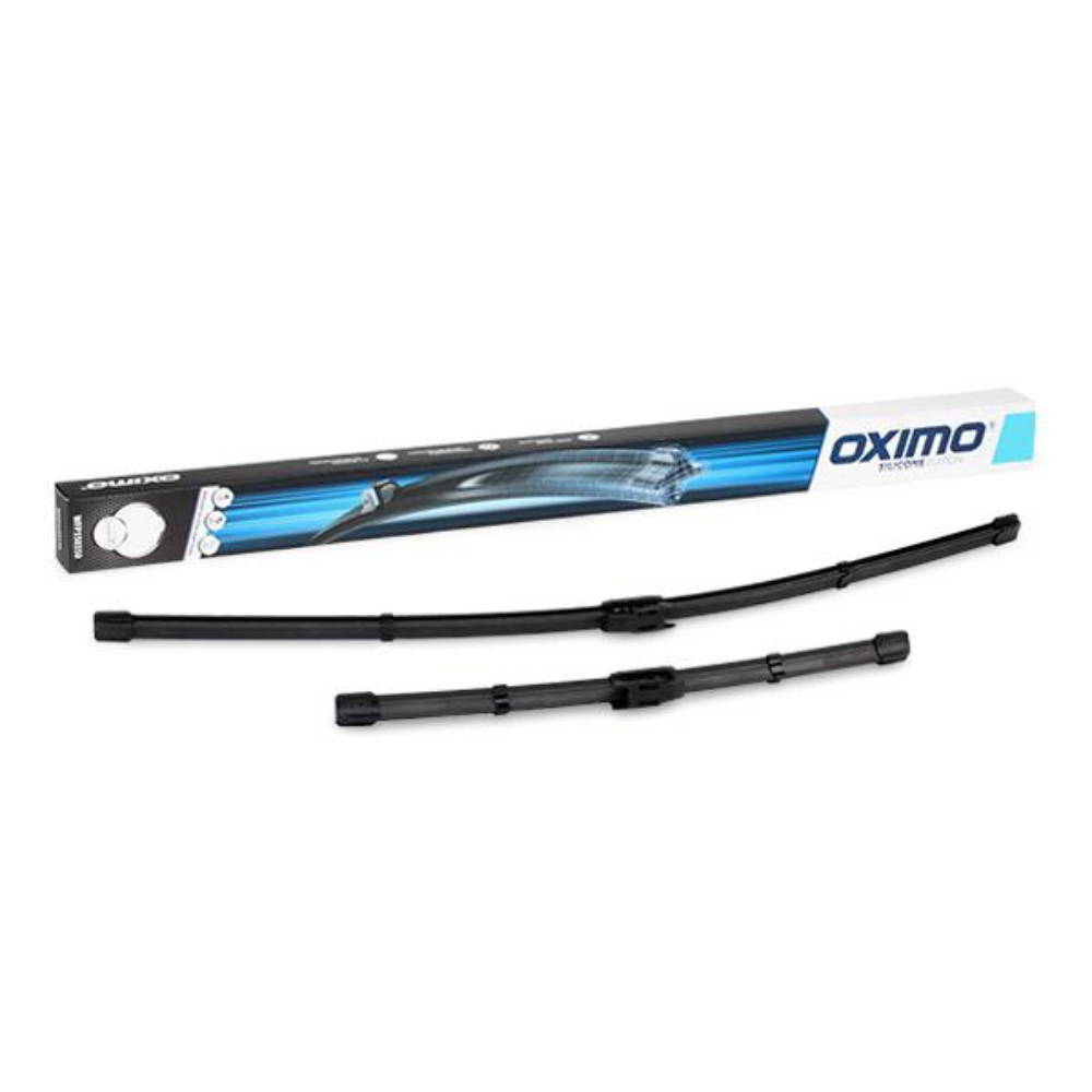 Бескаркасные дворники OXIMO Silicone Edition OEM на Renault Captur 1 J5 facelift 03.2016-10.2019 original wiper arm