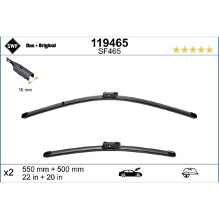 Дворники SWF VisioFlex Original на Mini Clubman