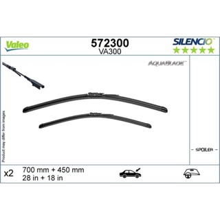 Двірники VALEO Aqua Blade на Tesla Model X