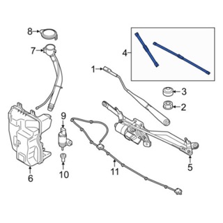 Дворники BMW OEM на BMW 2 series