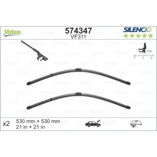 Двірники VALEO Silencio Flat на Audi TT