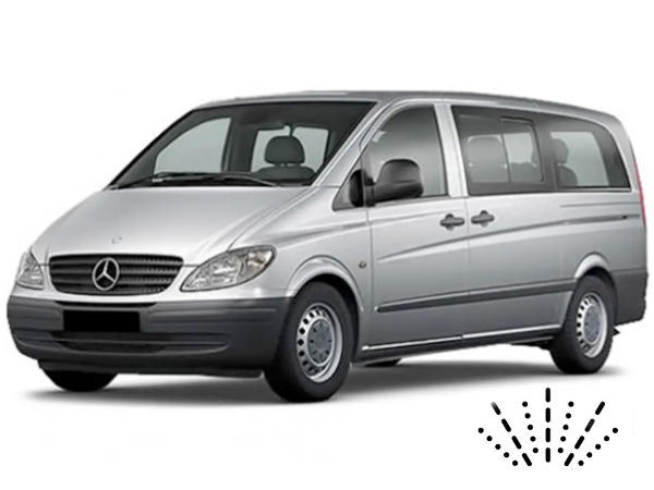 Дворники Mercedes Vito 2 639,T0N 10.2003-08.2005 with built-in washer 2003-2005