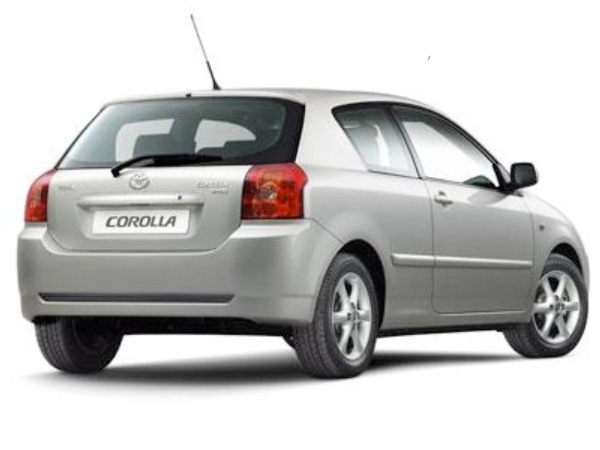 Двірники Toyota Corolla E120, E12 9 hatchback 2001-2007