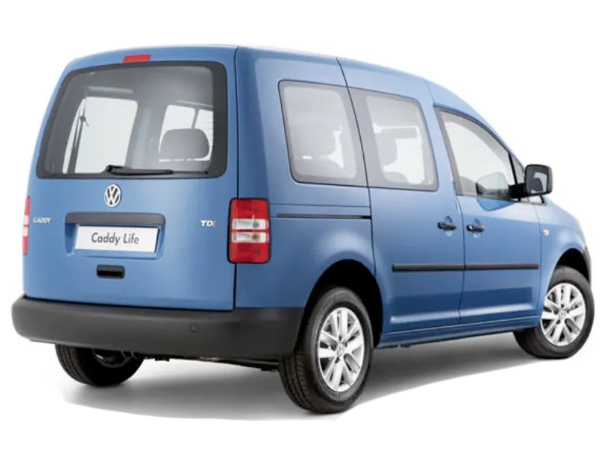 Двірники Volkswagen Caddy 3 2K, 2C 11.2006-05.2015 1 rear door, push button wiper arm, plastic rear wiper 2006-2015